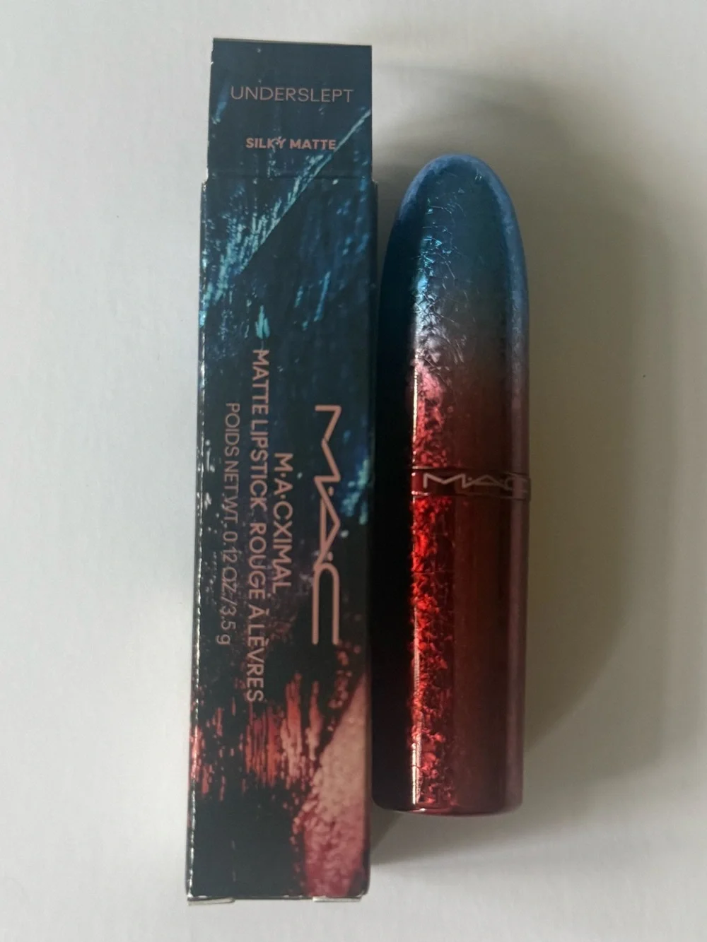 MAC UNDERSLEPT MACximal Lipstick Silky Matte Nocturna Limited Edition & Rare
